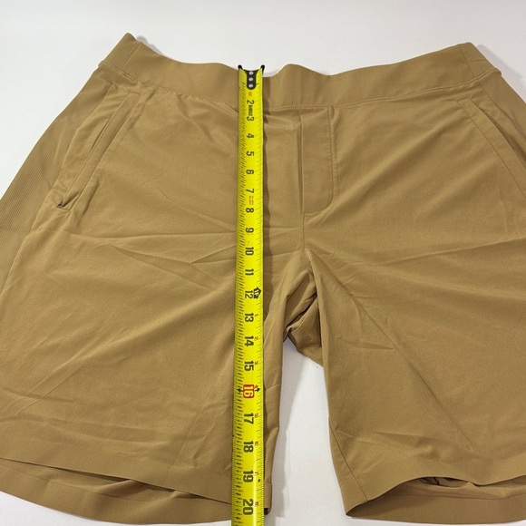 Athleta Brooklyn Bermuda Shorts In Big Sur Brown Stretchy Size 16 - Picture 5 of 10
